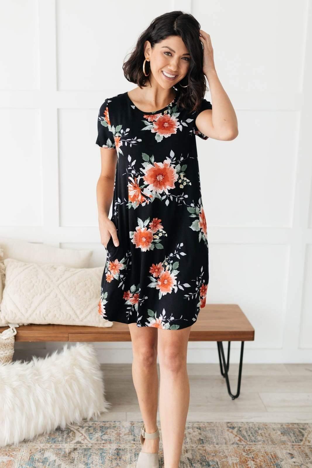 Blooming Dahlia Dress