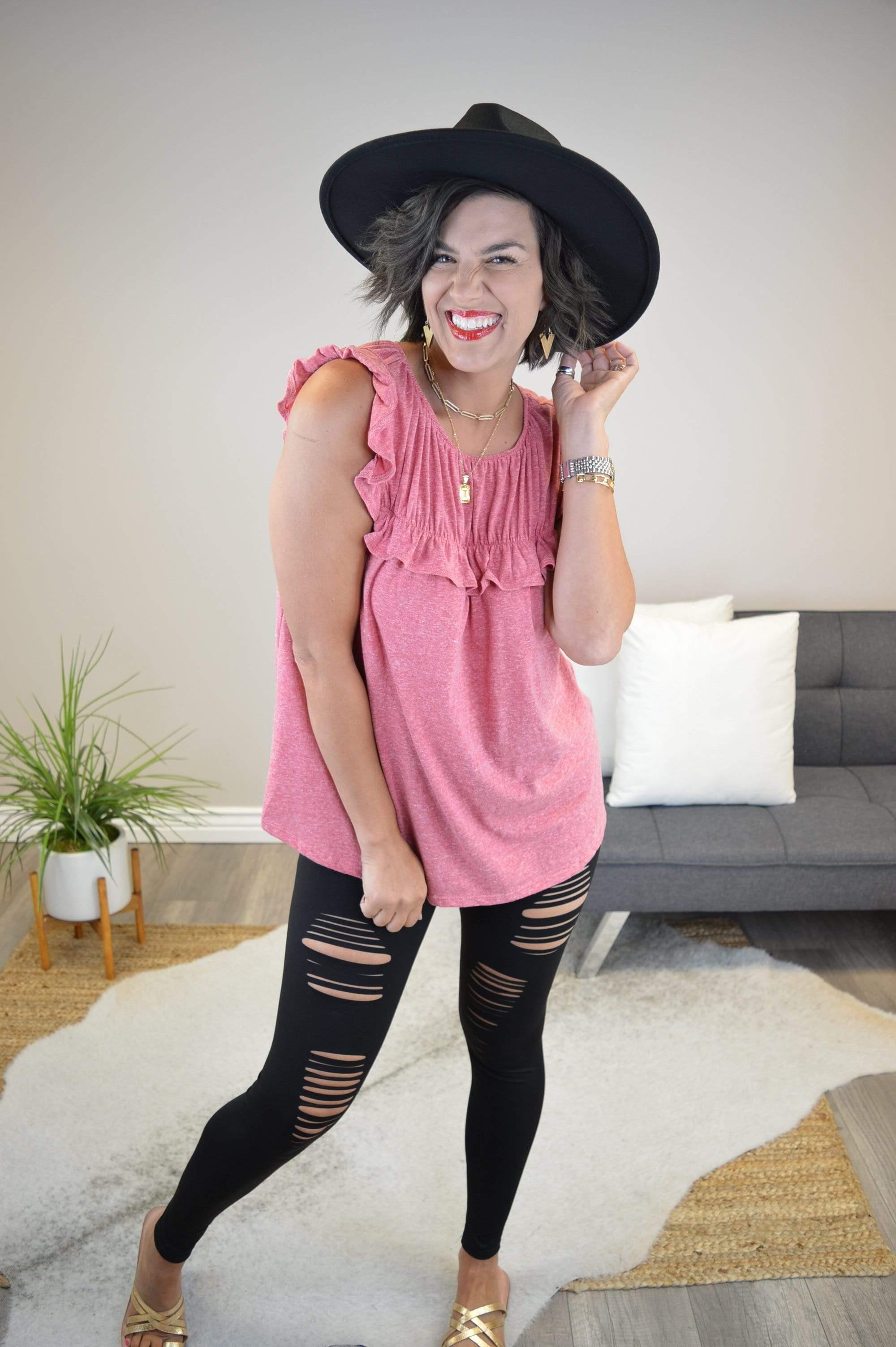 Show Off Distressed Leggings