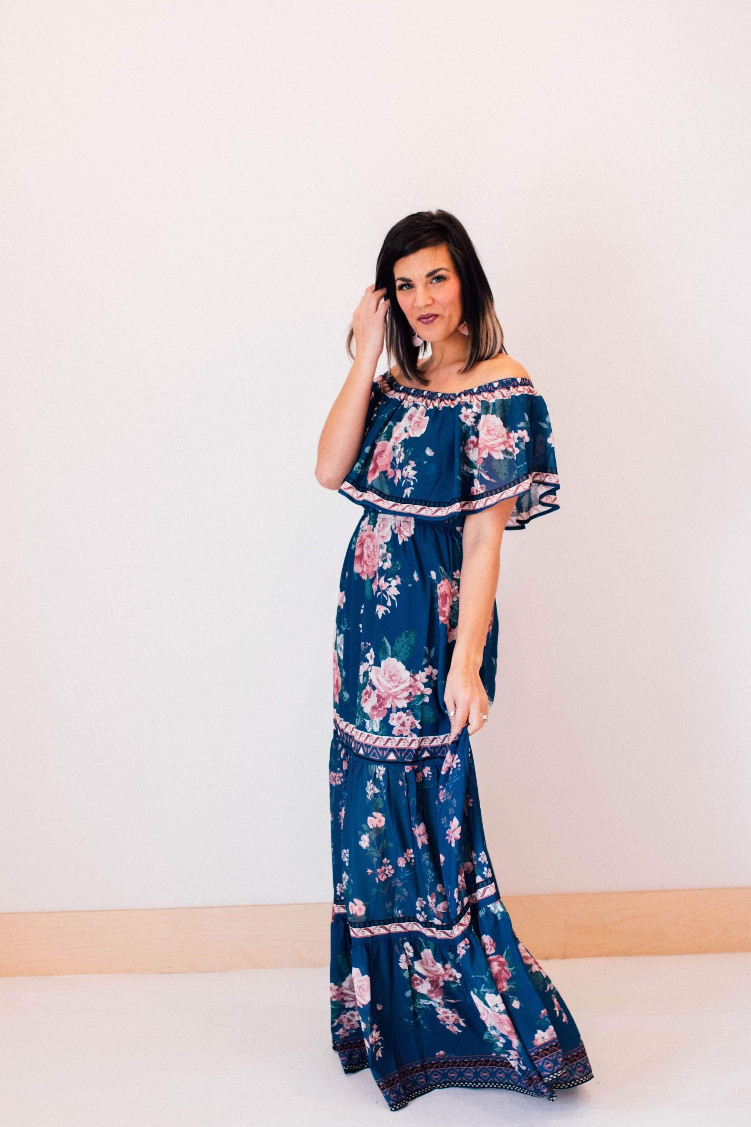 Waltzing Sunset Maxi