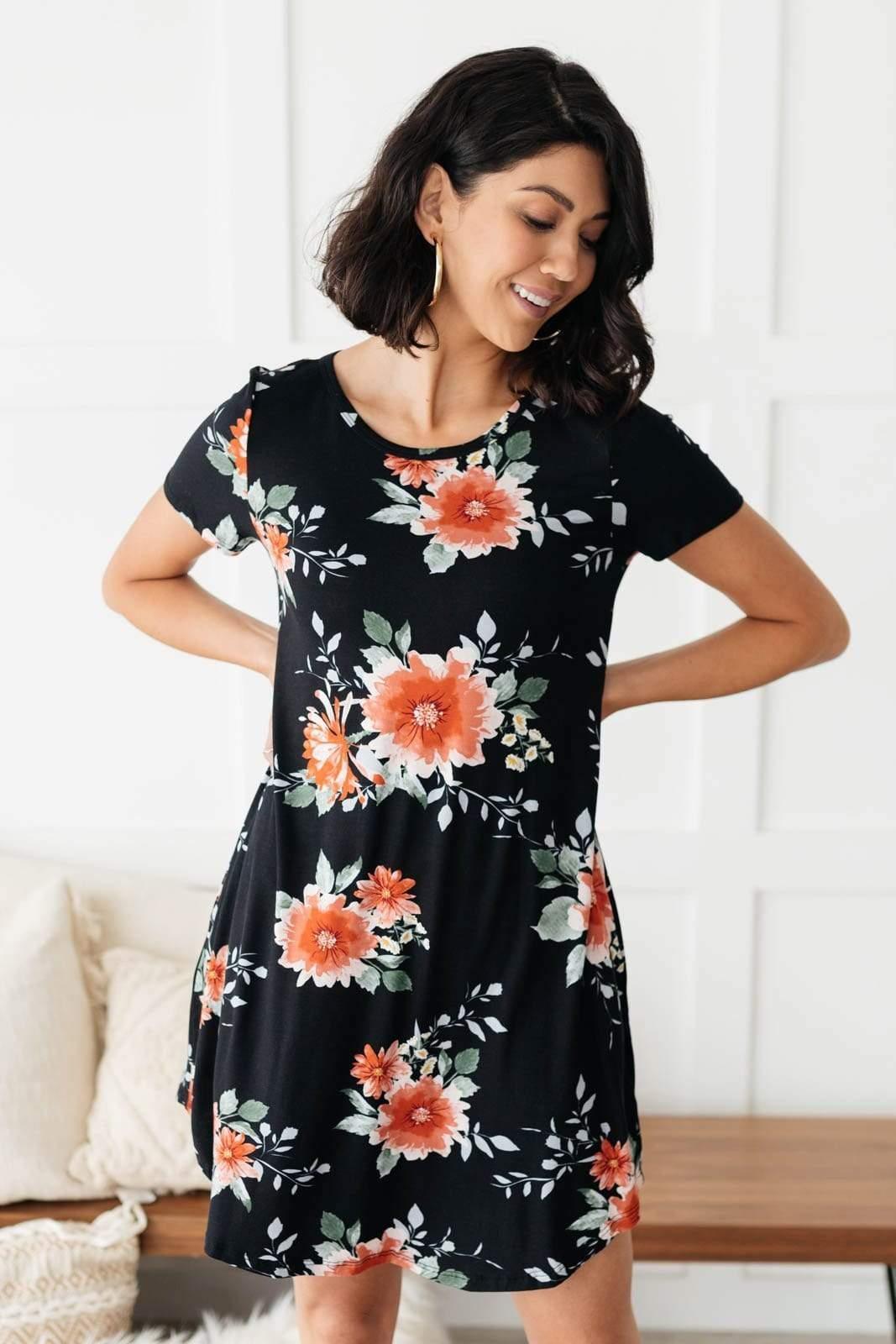 Blooming Dahlia Dress