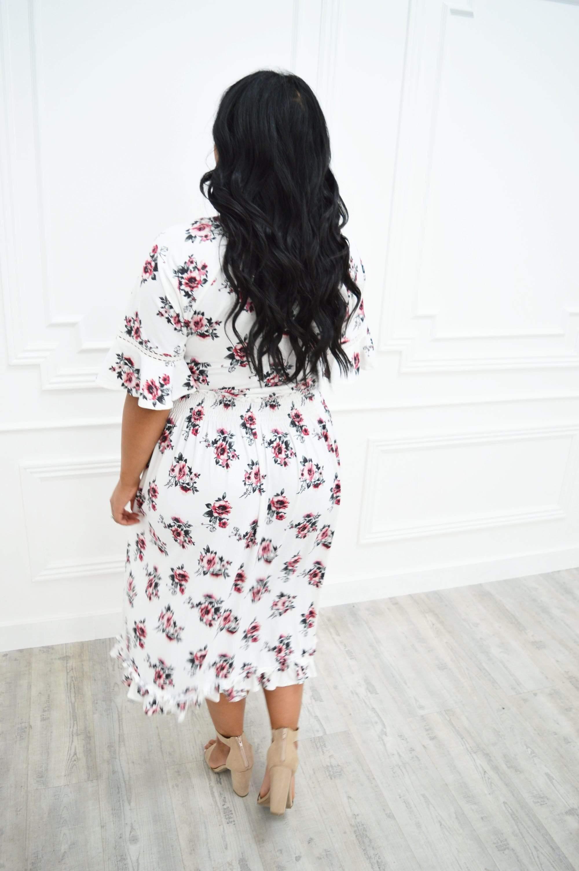 Crazy in Love Midi Dress